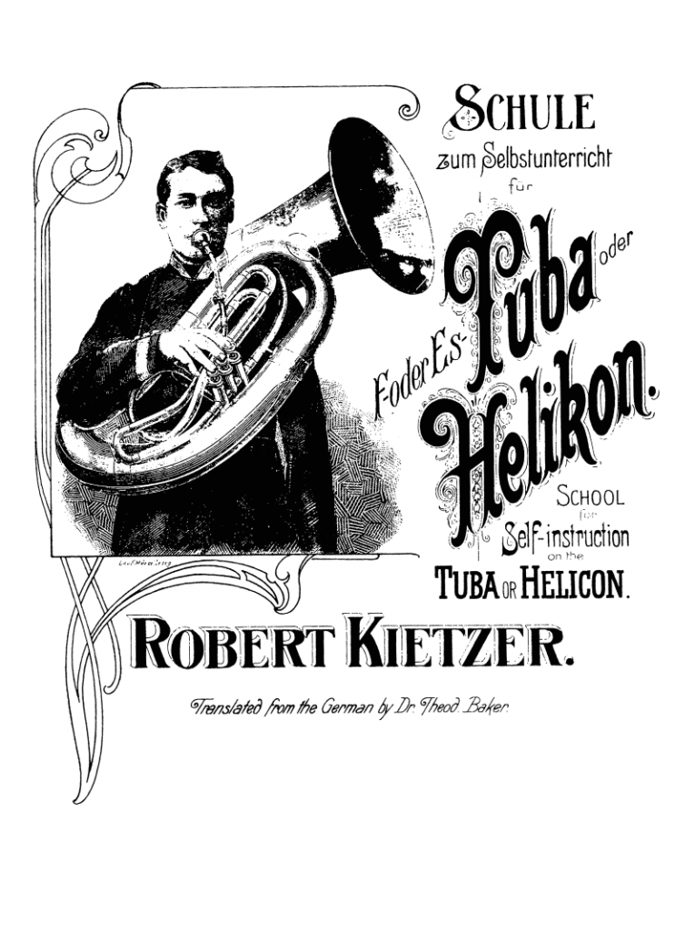 Schule zum Selbstunterricht für F oder EsTuba oder Helikon (kostenlos
